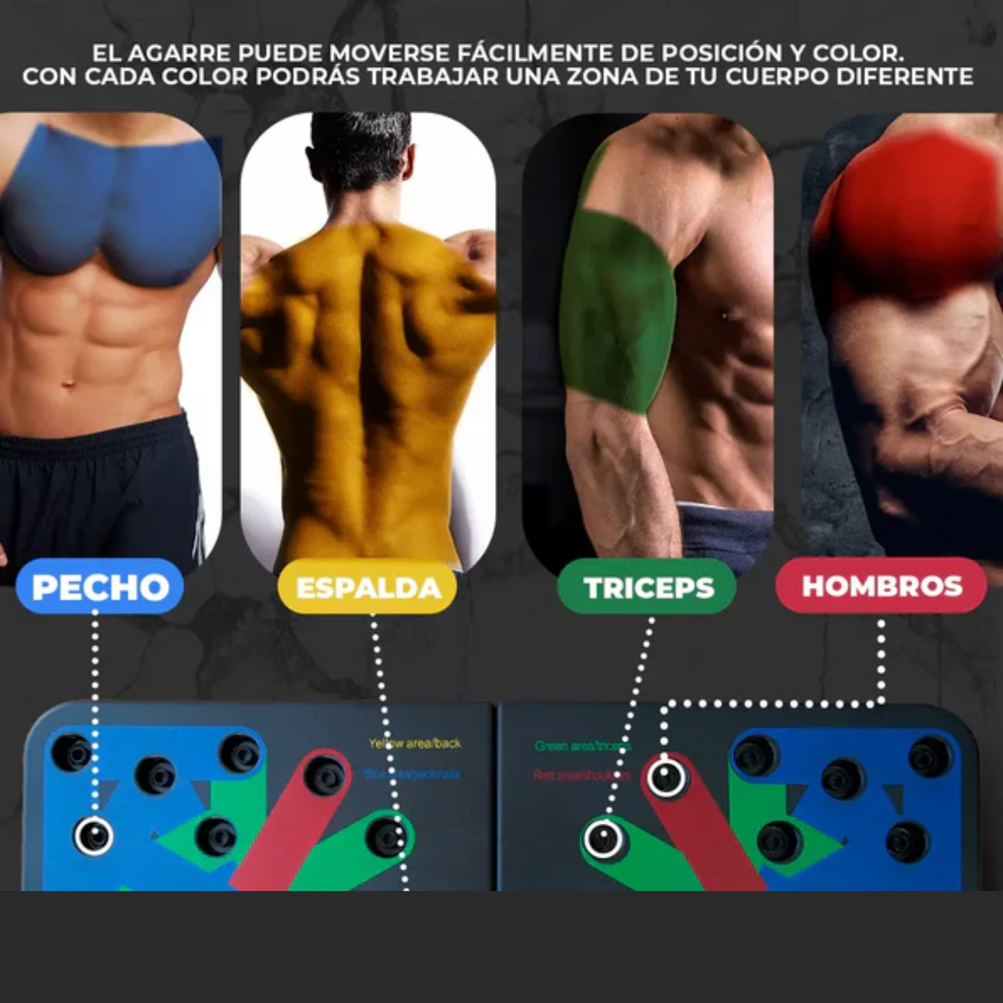 Tabla Para Flexiones Portátil Push Up