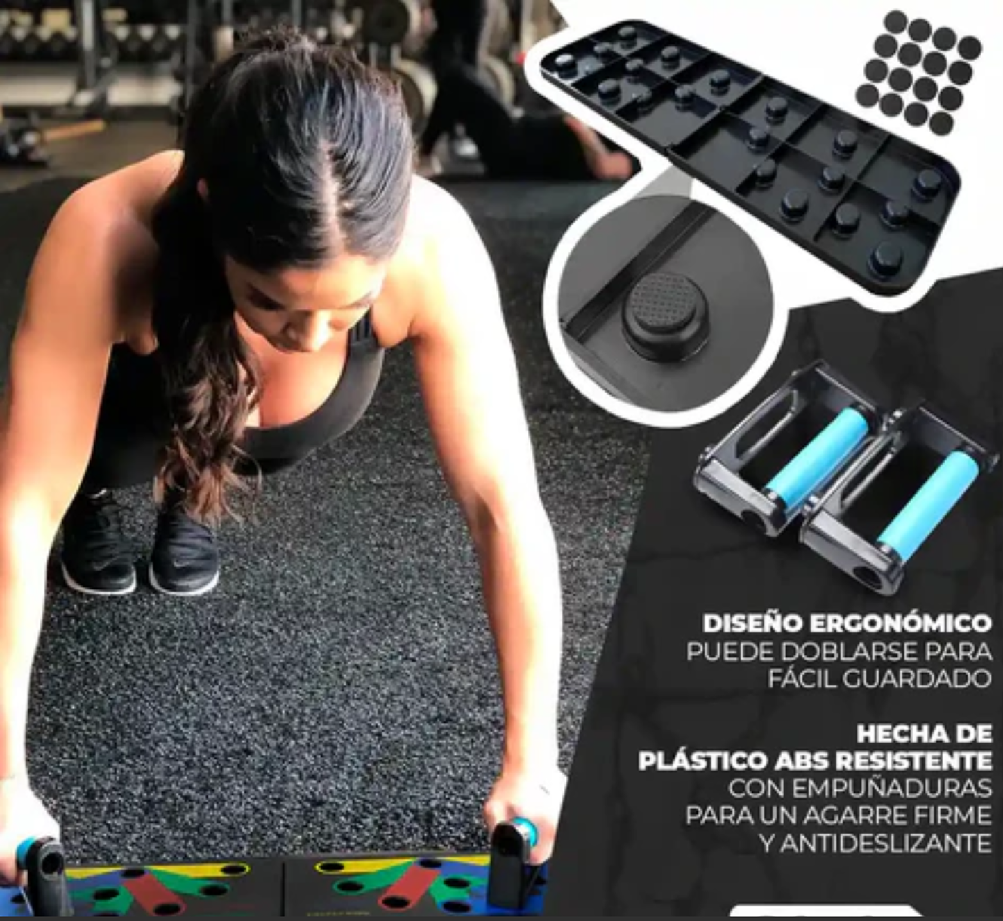 Tabla Para Flexiones Portátil Push Up