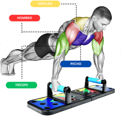 Tabla Para Flexiones Portátil Push Up